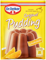 Dr. Oetker Original Pudding Schokolade 3er-Pack (3x37 g Tüten)